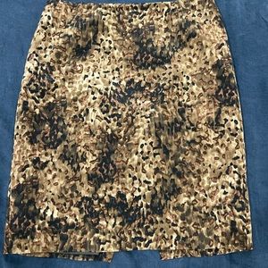 Elie Tahari silk pencil skirt